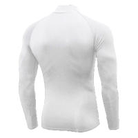Camiseta De Compresión Para Hombre Fitness Running Con Manga Larga Deporte Rápido Secado Rashguard Top De Entrenamiento Para Gym - details 4