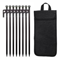 Juego De Palos De Tenda De Metal De Alta Resistencia Con Anillos De Silicona Fluorescente Para Camping En Roca Bolsa Especial - details 0