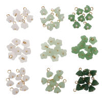 5Pcs Botones De Imitación De Jade De Vidrio Estilo Chino Hebilla De Seguridad Colgante Para DIY Pulseras Y Collares Tejidos - details 4