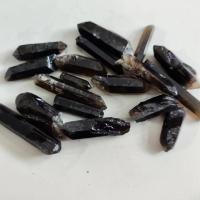Piedra Natural De Smokey Quartz Espécimen De Punto De Cristal Lemurian Para Energía Hechizos Reiki Decoración Del Hogar Mineral De Piedra Cruja - details 4