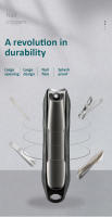 Tijeras De Uñas Anti-Salpicaduras Desmontables Diseño De Acero Inoxidable + ABS Resina Herramientas De Manicura Para Hombres Y Mujeres - details 3