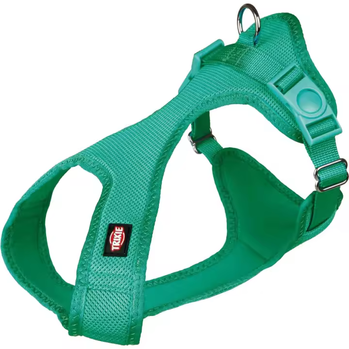 TRIXIE Arnés Suave, S–M, 35–60 cm, Azul Petróleo - 1