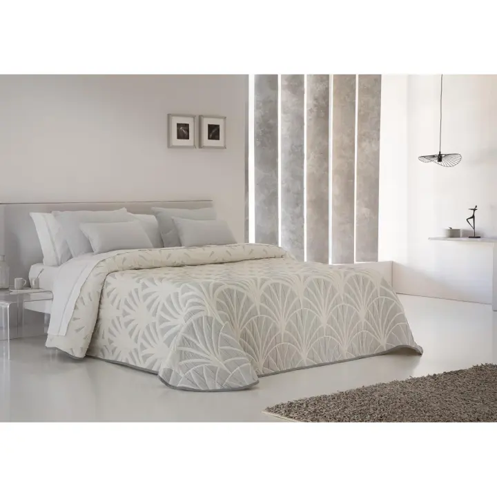 JVR - COLCHA TIPO 10 modelo LUXOR - Tejido Jacquard Pique - Fabricado en España - Cama 90/105/135/150/160/180 - 1