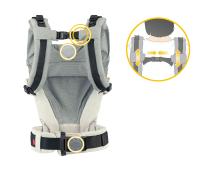 Mochila portabebés Manduca XT, ergonómica, evolutiva, 3 posiciones, para bebés de 3,5 a 20 Kg, elaborada en algodón orgánico 100% - details 1