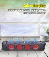 Altavoz Bluetooth Bar Conveniente con Luces de colores de alto valor de esritorio al aire libre de audio Solar - details 1
