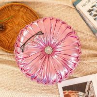 Cojín redondo de tela brillante con forma de rueda para sofá, cojín para mesita de noche, cojín para ventana salediza, cojín de calabaza - details 7