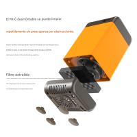Katería de 6000 mAh; Medicina de temp intelente Ducha de Tres velldades; Ducha de camping al Aire Libre, Ducha de carga portátil, Ducha de mano con Pantalla Digital - details 5