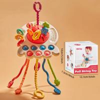 Juguetes Sensoriales Montessori De Silicona Pulpo Con Cuerda Para Bebé Juego Interactivo De Desarrollo Infantil En Preescolar - details 9