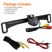 Cámara De Retrovisora Para Coche HD 170° Visión Nocturna Impermeable Grabadora De Vista Trasera Instalación De Retroiluminado - details 5