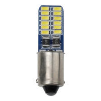 2Pcs Luz De Coche Super Brillante CANBUS BA9S H6W T4W 4014 24LED Luz De Inversión Luz De Estacionamiento Ajuste Para Lámpara De Domo Lámpara De Tarjeta Lámpara De Placa De Licencia - details 2