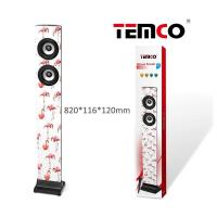 Torre Altavoz Bluetooth con micrófono,perfecto para karaoke,marca temco,Conetividad Bluetooth,Receptor de Radio fm,Ranura para Tarjeta MicroSD - details 0