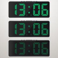 Reloj De Alarma Digital Con Control De Voz Temperatura Modo Nocturno Anti-Disturbios LED Reloj De Mesa Para El Hogar - details 11