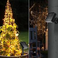 Luces De Cadena Solar LED Para Exterior 8 Modos Impermeables Guirnalda De Luces Para Árbol Patio Jardín Fiesta De Boda Decoración De Calle - details 1