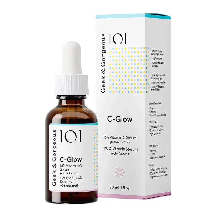 GEEK GORGEOUS C-GLOW SERUM VITAMIN-C 30ML - 1
