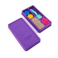 SPIN MASTER - KINETIC SAND - KIT CAJA DE GALLETAS: 227 g de Arena Mágica Rosa y Marrón, 2 Moldes, 1 Herramienta y Caja de Almacenamiento - 6071549 - Kit Manualidades niños - Juguetes Niños 3 Años + - details 4