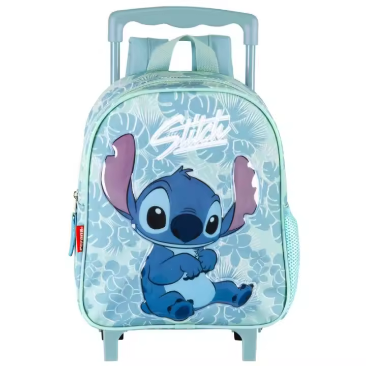 Trolley Stitch Disney 33cm, viaja con el estilo único de Stitch. Diseño resistente y práctico para tus aventuras. - 1