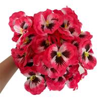 Ramo De Flores Artificiales De Coquelicot 26cm Decoración Para Hogar Y Jardín Bouquet Falso De Plástico Para Bodas Y Fiestas - details 4