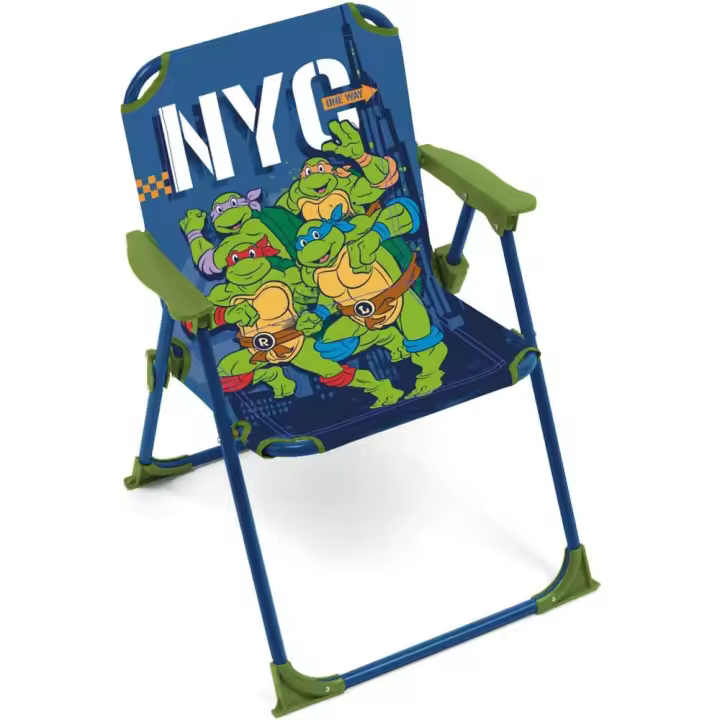 Silla Infantil Plegable Arditex Tortugas Ninja 38 X 32 X 53 Cm - 1