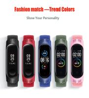 Correa De Pulsera Para Xiaomi Mi Band 6 Nylon Braided Solo Loop Miband4 Miband5 Wristband Compatible Con Mi Band 3 5 6 7 - details 3