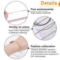 12pcs Hilo De Bullion Francés 1.6mm Hilo Fino De Latón Para Bordado Perlas Hilo Gimp Dabka Purl Para Joyería Y Bordado - details 4