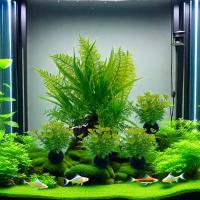 5pc Adornos De Plantas Para Acuario Plásticos Simulación De Grama De Agua Decoraciones Para Tanque De Peces Accesorios - details 1
