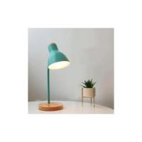 Lámpara de escritorio con protección  ocular estilo nórdico, lámpara de escritorio creativa de estilo simple, luz lectura de dormitorio con base de foco E27, maximo 35W, 4 colores,  - details 0