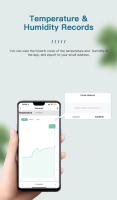 Sensor De Temperatura Y Humedad Zigbee Tuya Con Pantalla LCD Compatible Con Alexa Google Home APP Smart Life Yandex Para El Hogar Inteligente - details 3