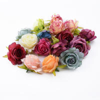 100 Piezas De Flores Artificiales Rosas De Seda Para Boda Decoración De Casa Plantas Falsas Para Pared Broche De Novia DIY - details 17
