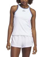 ADIDAS SPORT CAMISETA TIRANTES DE DEPORTE CLUB MUJER Color Blanco - Slim fit, transpirable, cómoda, suave. - details 1