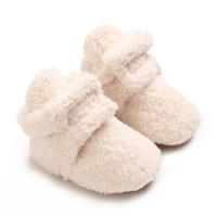 Botas De Invierno Para Bebés Recién Nacidos Primera Etapa Con Suela Suave Protección Del Pies En Algodón Zapatos Para Niños - details 4