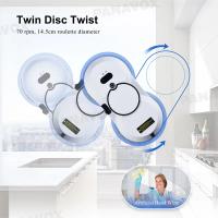 Intelligent Window cleaning robot 5600PA large suction electric spray window cleaning robot fall prevention remote cleaner - details 5