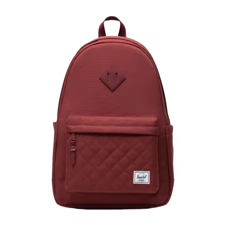 Mochila Roja Herschel Heritage Backpack Oxblood Red Quilted Limited Edition 24L - 1