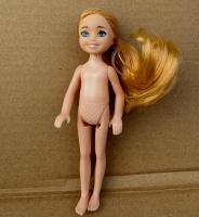 Muñeco Mini Kelly De 13cm Pequeño Niño De Piel Oscura Cuerpo Desnudo Peluca Negra Y Rubia Para Niñas Juguete De Reborn Bjd 1/12 - details 6