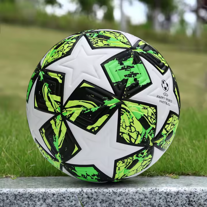 Balón De Fútbol Profesional Tamaño 5 Balón Oficial Sin Costuras Cubierto Con PU Suave Tamaño 4 Buena Agarradera Y Elasticidad - 1