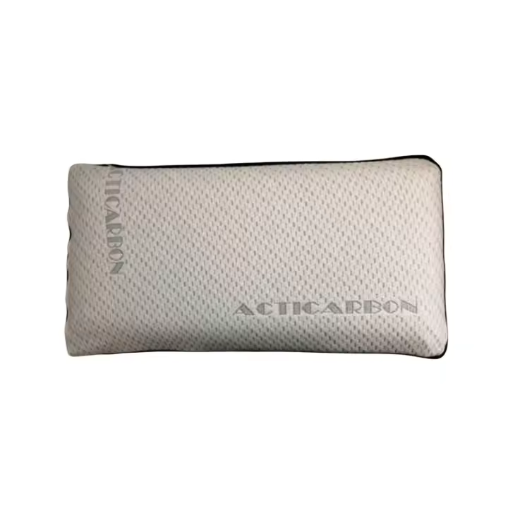 ARISE SHOP-Almohada Viscoelástica Carbono Active con ventilación 3D,con Funda de Hilo de Plata y Tejido 3D Transpirable, cara verano e invierno, mejora de transpiración, perfecta para mejorar el des - 1