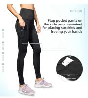 Pantalones de Yoga de cintura alta para mujer, pantalones largos deportivos ajustados para entrenamiento deportivo, elásticos, de secado rápido - details 2