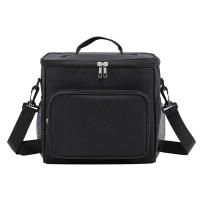 Bolsa De Almuerzo Grande De Tela Oxford Reforzada Portátil Con Aislamiento Para Picnic Al Aire Libre Estudiante Bolsa De Comida - details 0