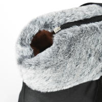 Mochila Porta Mascotas Para Perros Pequeños Y Gatos Viaje Al Aire Libre Silla De Hombro Calefacción Para Puppies Accesorios Para Yorkies Holapet Polyester Clásico Toda La Temporada - details 6