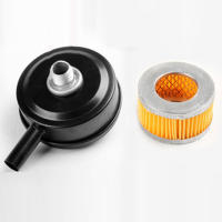 Accesorios Para Bomba De Filtro Pieza De Repuesto Para Compresor De Aire Silenciador Metálico Negro 20mm Set Práctico - details 7