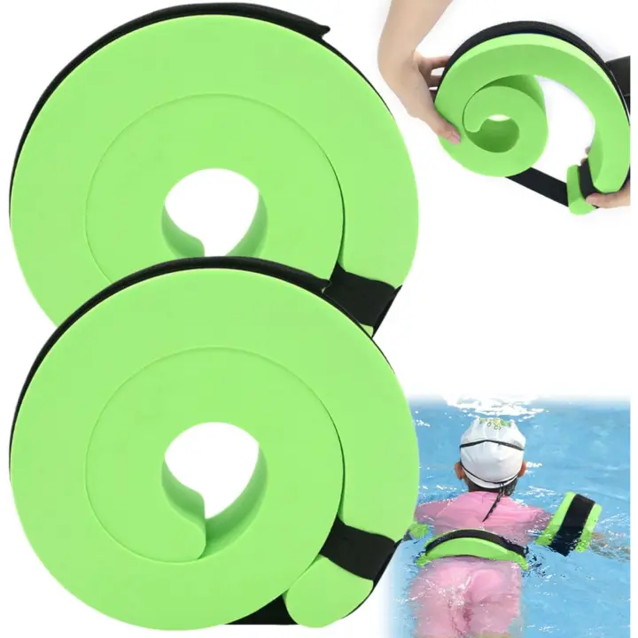 Bandas de Brazo de natación 1 par de flotadores de Brazo Ajustable de Alta flotabilidad para niños Adultos Eva Eva Equipo de Entrenamiento de natación, Piscina Resistente a la lágrima. - 1