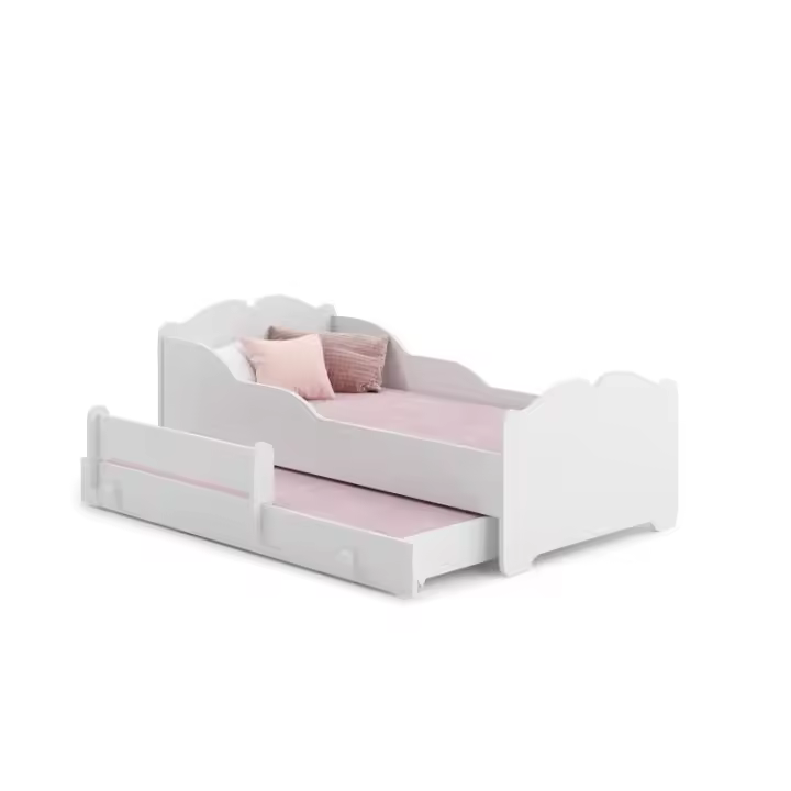 Cama dupla 160 x 80 com colchões e estrados incluídos Kobi Anna - 1