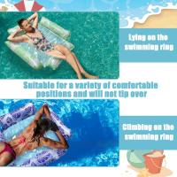 4 en 1 Hamaca Flotante Piscina, 1 Piezas Hamaca Flotante Inflable, Hamaca Flotante, Hamacas de Piscina para Adultos, Hamaca Inflable, para Piscina Playa Adultos - details 4