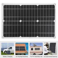 Sistema De Generación De Energía Solar Inversor 110V/220V 6000W Con Panel Solar De 12V 30A Controlador Kit Completo De Cargador - details 15