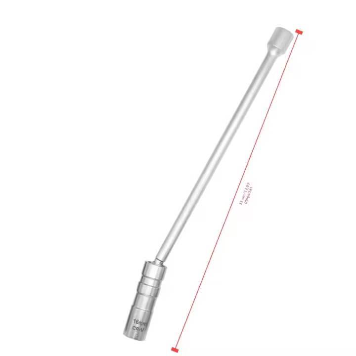 Kit De Herramientas Para Remoción De Encendido Magnético 14mm 16mm Con Rosca De 3/8" Y Llave Giratoria De 12 Puntos De 16mm Longitud De Extensión De Soplete - 1