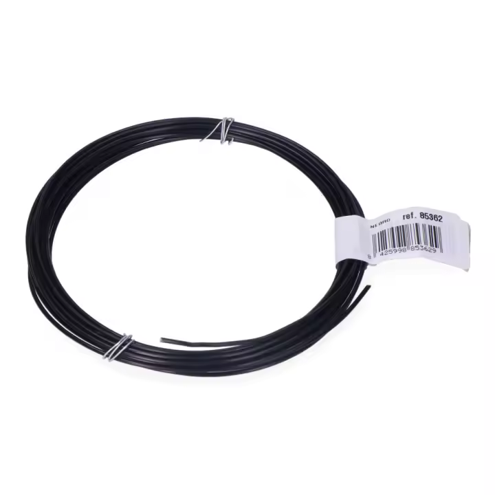 Alambre Aluminio Ø1.5mm 5m Negro EDM - 1