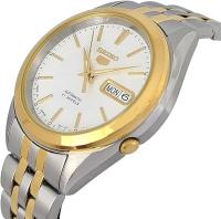 reloj automático unisex Seiko 5 SNKL24J1 Hecho en Japón 38mm 30m WR correa de acero - details 6
