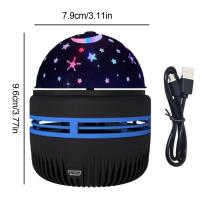 Proyector De Galaxia Estelar LED RGB Con Control Remoto Inteligente Aurora Lumínica USB Para Decoración De Dormitorio Y KTV Rotación Automática - details 17