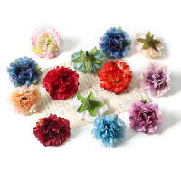 10/20Pcs Cabezas De Rosa Artificial De 5cm En Seda Para Decoración De Boda Árbol De Navidad Caja De Regalo Accesorios - details 1