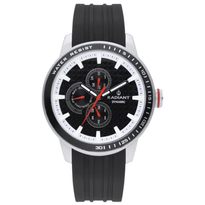 Reloj Radiant RA494702 Dynamic Black/Silver + REGALO DE SPORTS CAM - 1