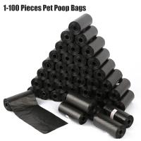 Bolsas De Excremento Para Perros Biodegradables Y Engrosadas Con Punto De Rompimiento Para Mascotas Cachorros Y Gatos Roll De 1-100 - details 0